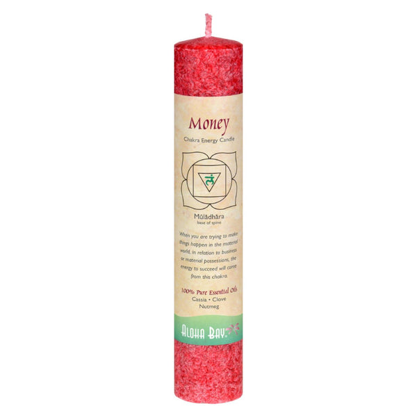 Aloha Bay - Chakra Pillar Candle - Red - 8
