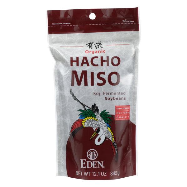 Eden Foods Organic Hacho Miso - Case Of 12 - 12.1 Oz
