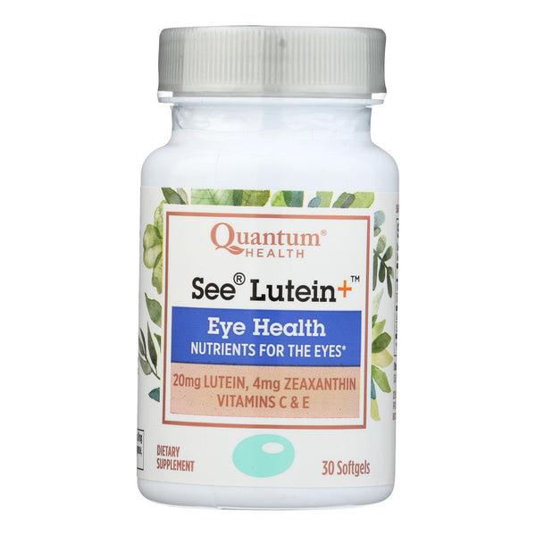 Quantum Research - See Lutein Eye Health - 1 Each - 30 Sgel