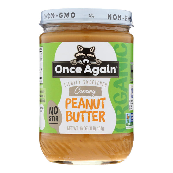 Once Again - Peanut Butter Smooth - Case Of 6-16 Oz