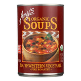 Amy's - Organic Fire Roasted Southwestern Vegetable Soup - Case Of 12 - 14.3 Oz
