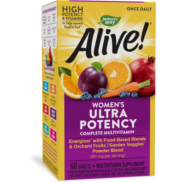 Nature's Way Alive! Women's Once Daily Ultra Potency Multi Vitamin (60 TAB)