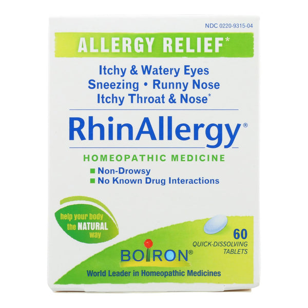 Boiron - Rhinallergy Allergy Relief - 60 Tablets
