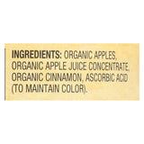 Santa Cruz Organic Apple Sauce - Cinnamon - Case Of 12 - 23 Oz.