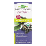 Nature's Way - Organic Sambucus - Elderberry Syrup - 4 Fl Oz