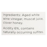 O Olive Oil Honey White Balsamic Vinegar - Case Of 6 - 10.1 Fz
