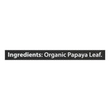 Buddha Teas - Organic Tea - Papaya Leaf - Case Of 6 - 18 Count