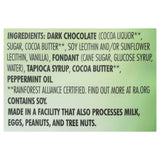 Chocolove - Bites Dark Chocolate Mint Creme - Case Of 8-3.5 Oz