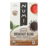 Numi Tea Black Tea - Breakfast Blend - Case Of 6 - 18 Bags
