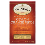 Twinings Tea Black Tea - Ceylon Orange Pekoe - Case Of 6 - 20 Bags