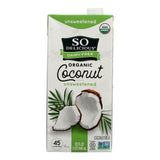 So Delicious Coconut Milk Beverage - Unsweetened - Case Of 12 - 32 Fl Oz.