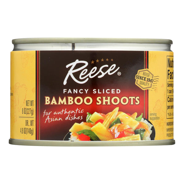 Reese Bamboo Shoots - Sliced - Case Of 24 - 8 Oz