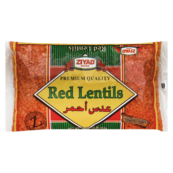 Ziyad - Beans Red Lentil - Case Of 6 - 16 Oz