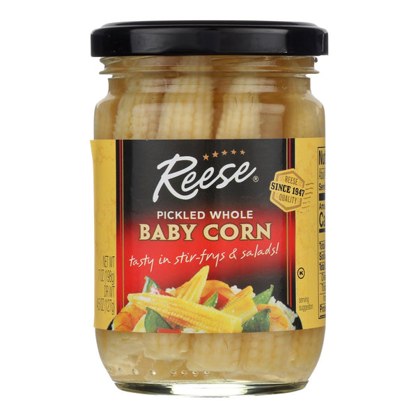 Reese Pickled Whole Baby Corn  - Case Of 12 - 7 Oz