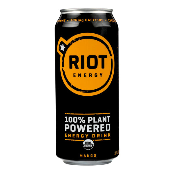Riot Energy - Enrg Drink Mango - Case Of 12-16 Oz