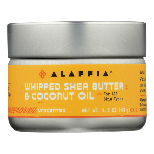 Alaffia - Whpd Shea Butter Coconut Unscnt - 1 Each-1.5 Oz