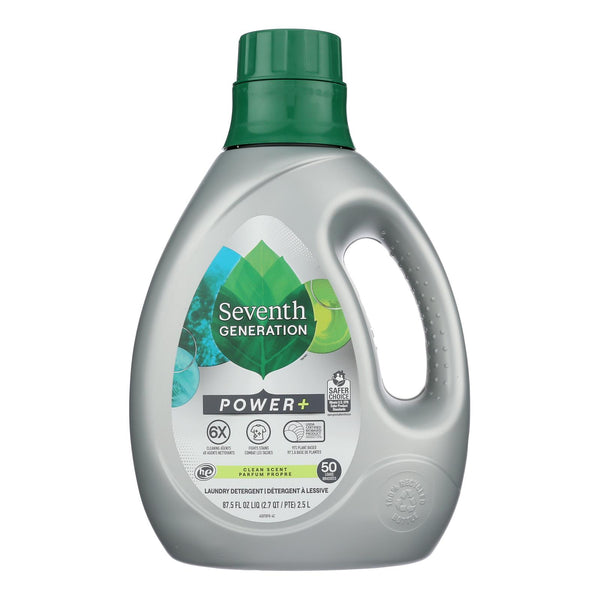Seventh Generation - Liquid Laundry Pwr Clean Scent - Case Of 4-87.5 Fz
