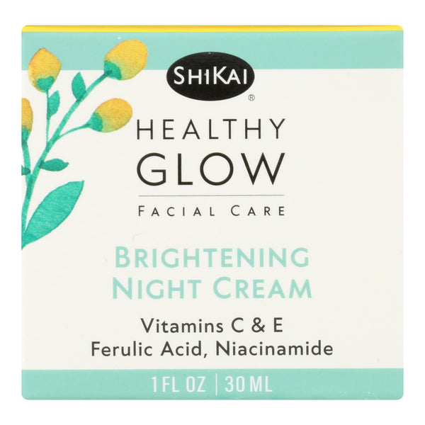 Shikai Products - Night Cream Brightening - 1 Each-1 Fz