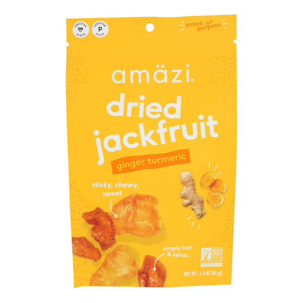 Amazi Foods - Jackfruit Chws Ginger Trmrc - Case Of 6-2.3 Oz