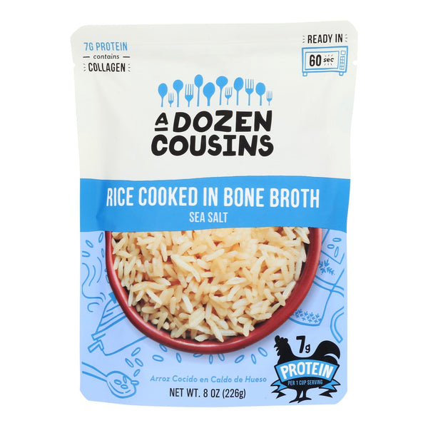 A Dozen Cousins - Rice Sea Salt Rte - Case Of 6-8 Oz