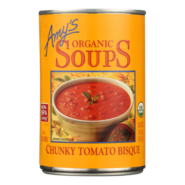 Amy's - Organic Chunky Tomato Bisque - Case Of 12 - 14.5 Oz