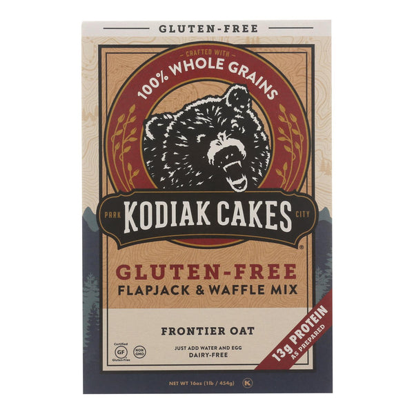 Kodiak Cakes - Flpjck Waff Gluten Free Oat Frntr - Case Of 6 - 16 Oz