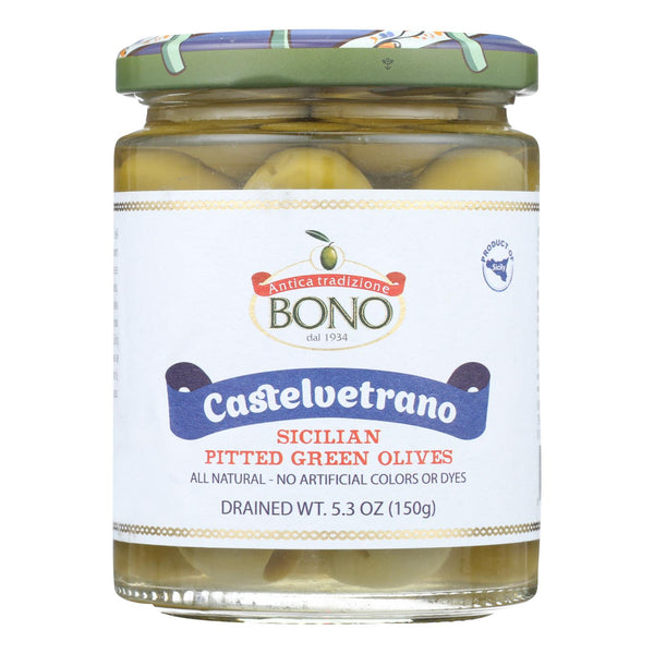 Bono - Olives Pitted Green - Case Of 6-5.3 Oz