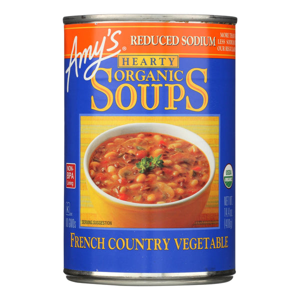 Amy's - Soup Hearty French Country Vegetable - Case Of 12 - 12.4 Oz