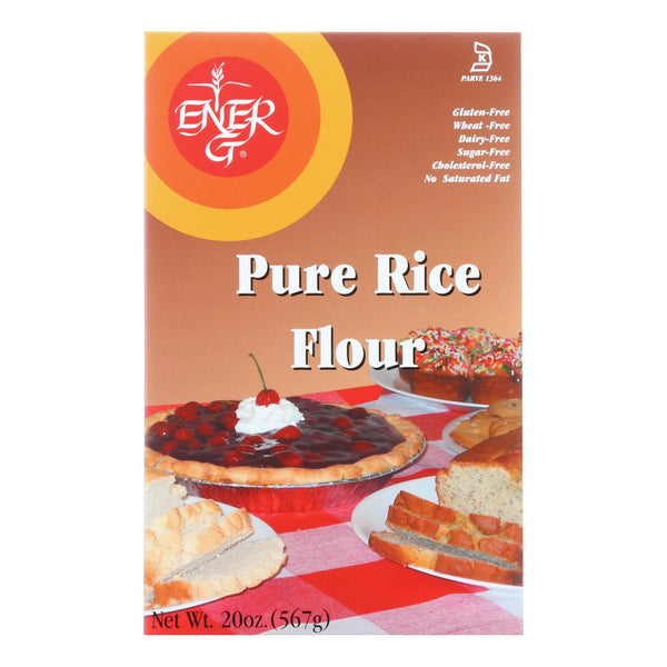 Ener-g Pure Rice Flour  - Case Of 12 - 20 Oz