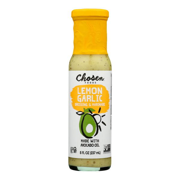 Chosen Foods - Drsng/mrnd Lemon Garlic - Case Of 6-8 Fz