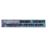 Barnana Chewy Banana Bites - Organic Coconut - Case Of 12 - 3.5 Oz.