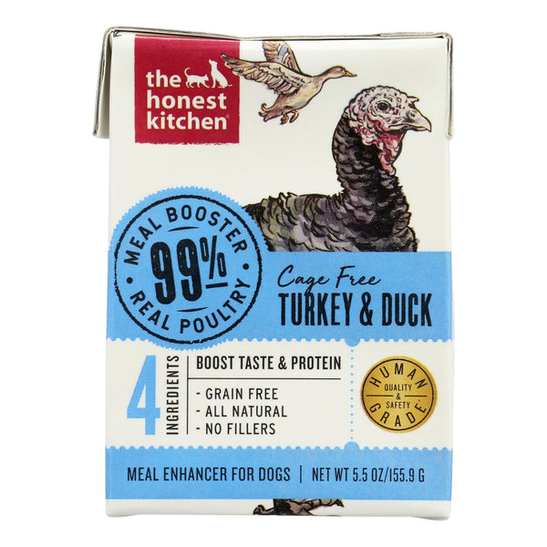 The Honest Kitchen - Dog Fd Meal Boost 99%trky - Case Of 12-5.5 Oz