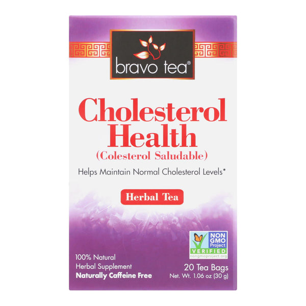 Bravo Teas And Herbs - Tea - Cholesterol Health - 20 Bag