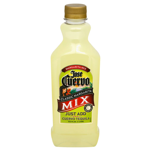Jose Cuervo - Original Margarita Mix - Classic Lime - Case Of 12 - 33.8 Fl. Oz.