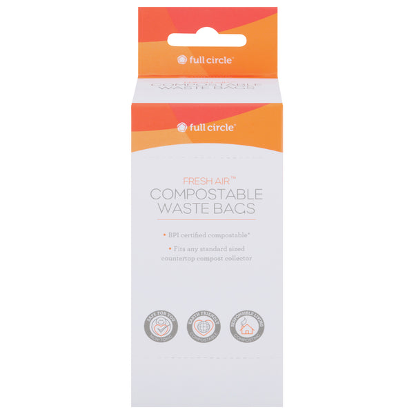 Full Circle Home - Waste Bags Compostble Bpi - Case Of 6-25 Count