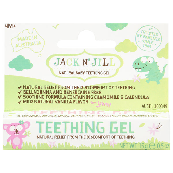 Jack N' Jill Kids - Natural Teething Gel - 0.5 Oz.