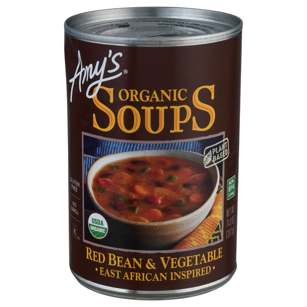 Amy's - Soup Red Bean Veg - Case Of 12-14 Oz