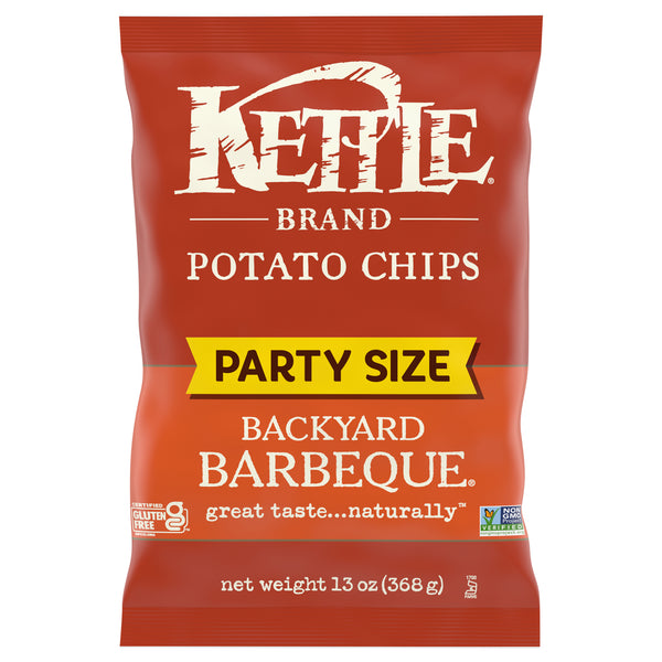 Kettle Brand - Potato Chips Backyard Bbq - Case Of 9-13 Oz