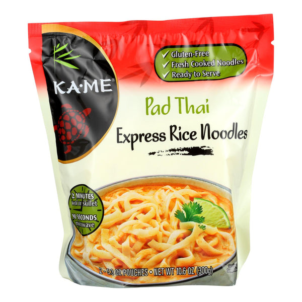 Ka-me Pad Thai Express Rice Noodles  - Case Of 6 - 10.6 Oz