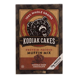 Kodiak Cakes Power Bake Double Dark Chocolate Protein Packed Muffin Mix  - Case Of 6 - 14 Oz