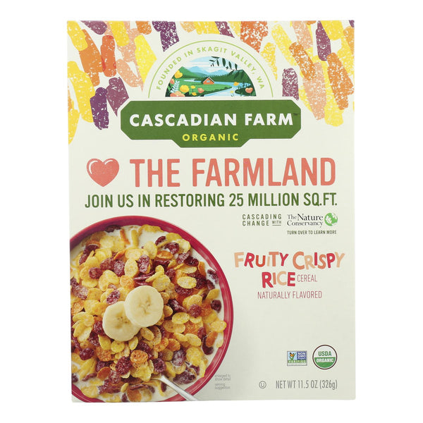 Cascadian Farm - Creal Frty Crispy Rice - Case Of 10-11.5 Oz