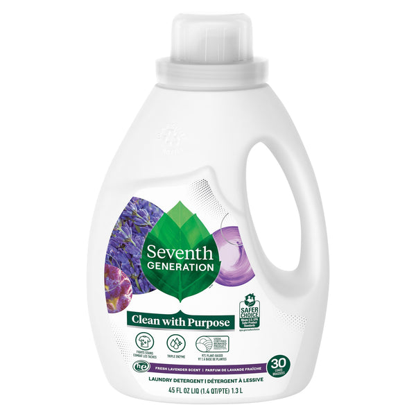 Seventh Generation - Liquid Laundry Lavender - Case Of 6-45 Fz