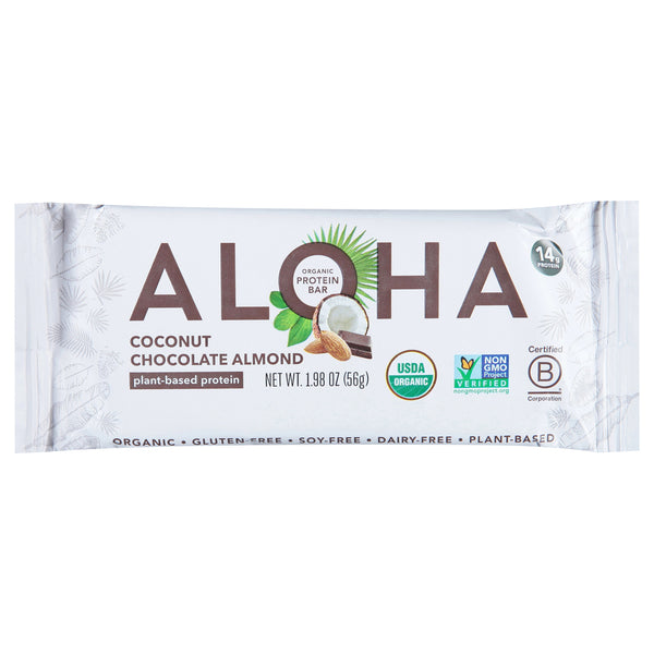 Aloha - Plt Protein Bar Coconut Chocolate - Case Of 12-1.98 Oz