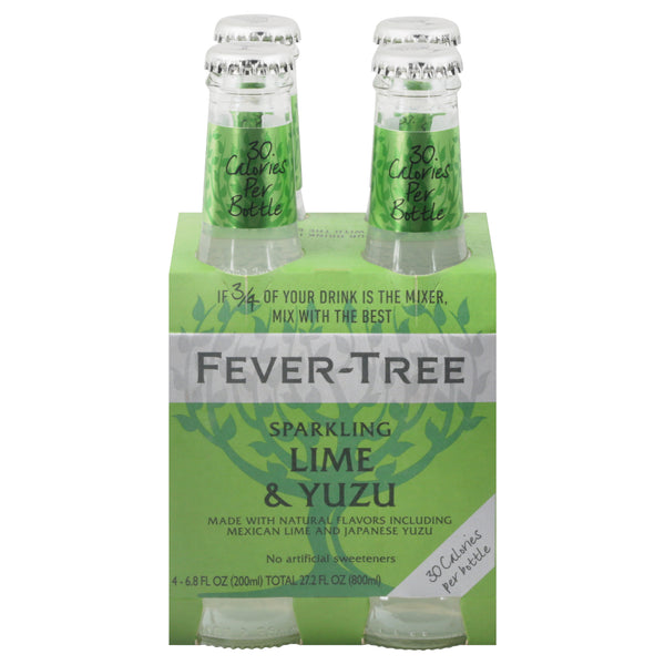 Fever-tree - Sprklg Lime Yuzu - Case Of 6-4/6.8 Fz
