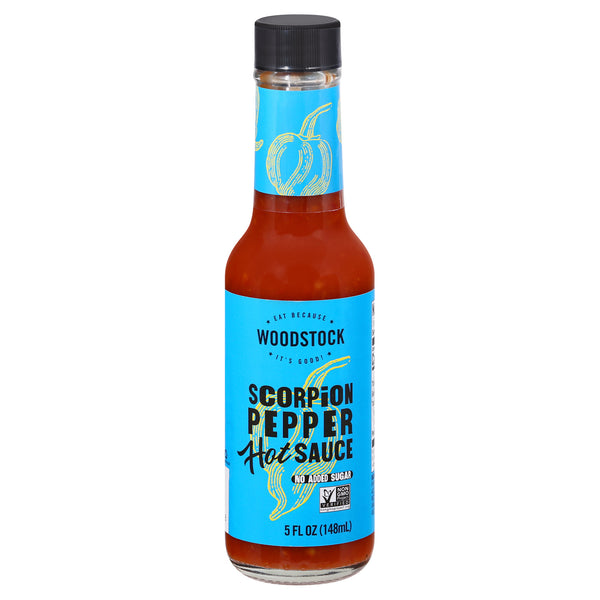 Woodstock - Hot Sauce Scorpion Pepper - Case Of 12-5 Fz