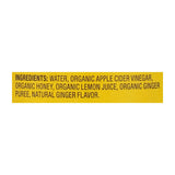 Bragg - Apple Cider Vinegar Ginger Lemon Honey Refresh - Case Of 12-16 Fz