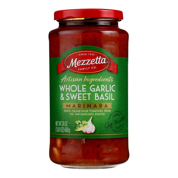 Mezzetta - Pasta Sauce Gar Sweet Basil - Case Of 6-24 Oz