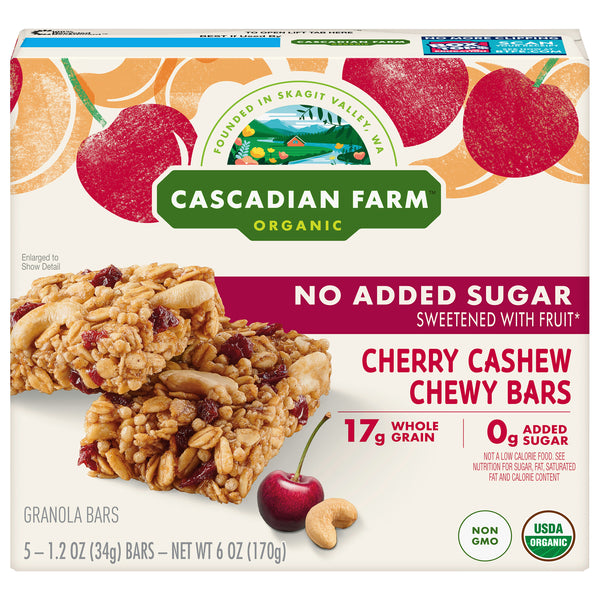 Cascadian Farm - Gran Br Cherry Cshw 5ct - Case Of 6-6 Oz