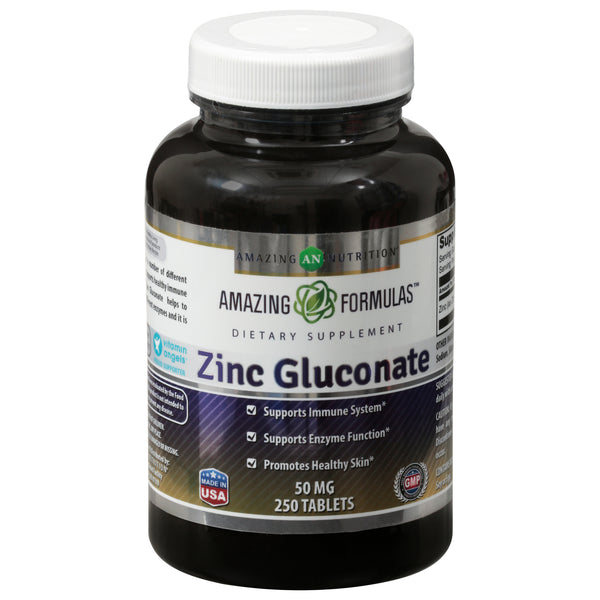 Amazing Formulas - Zinc Gluconate 50 Mg - 1 Each 1-250 Ct