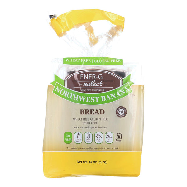 Ener-g Foods Select Bread - North West Banana - Case Of 6 - 14 Oz.